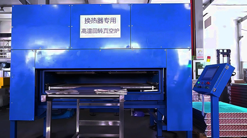 ورشة عمل المبادلات الحرارية ذات الزعانف - أفران التفريغ