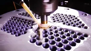 ورشة تصنيع المبادل الحراري الغلافي الأنبوبي –ماكينة تثقيب نصف قطرية