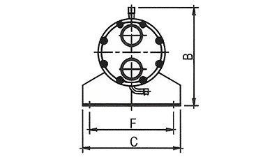 مكثف ذو غلاف وأنابيب بنظام ثلاثي الدوائر (5HP×3-25HP×3)